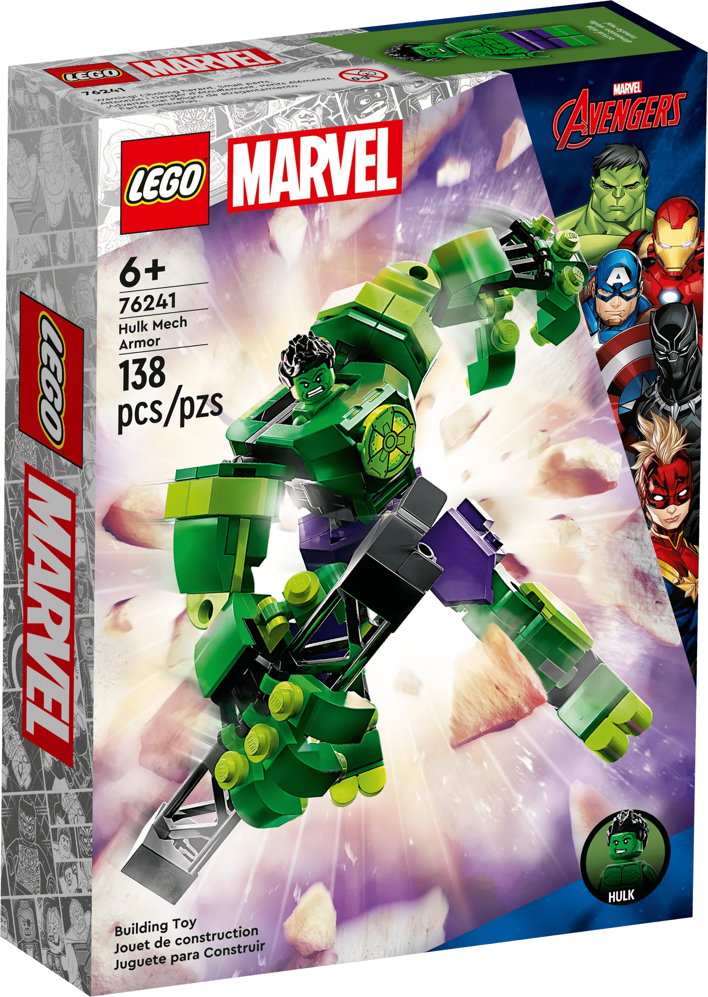 LEGO® Marvel Hulk Mech Armor Lego Lil Tulips