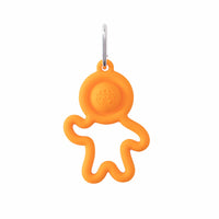 Lil' Dimpl Keychain Orange Fat Brain Toys Lil Tulips