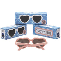 Limited Edition - Can't Heartly Wait Sunglasses with Amber Lens Babiators Lil Tulips