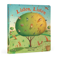 Listen, Listen Board Book Barefoot Books Books Lil Tulips