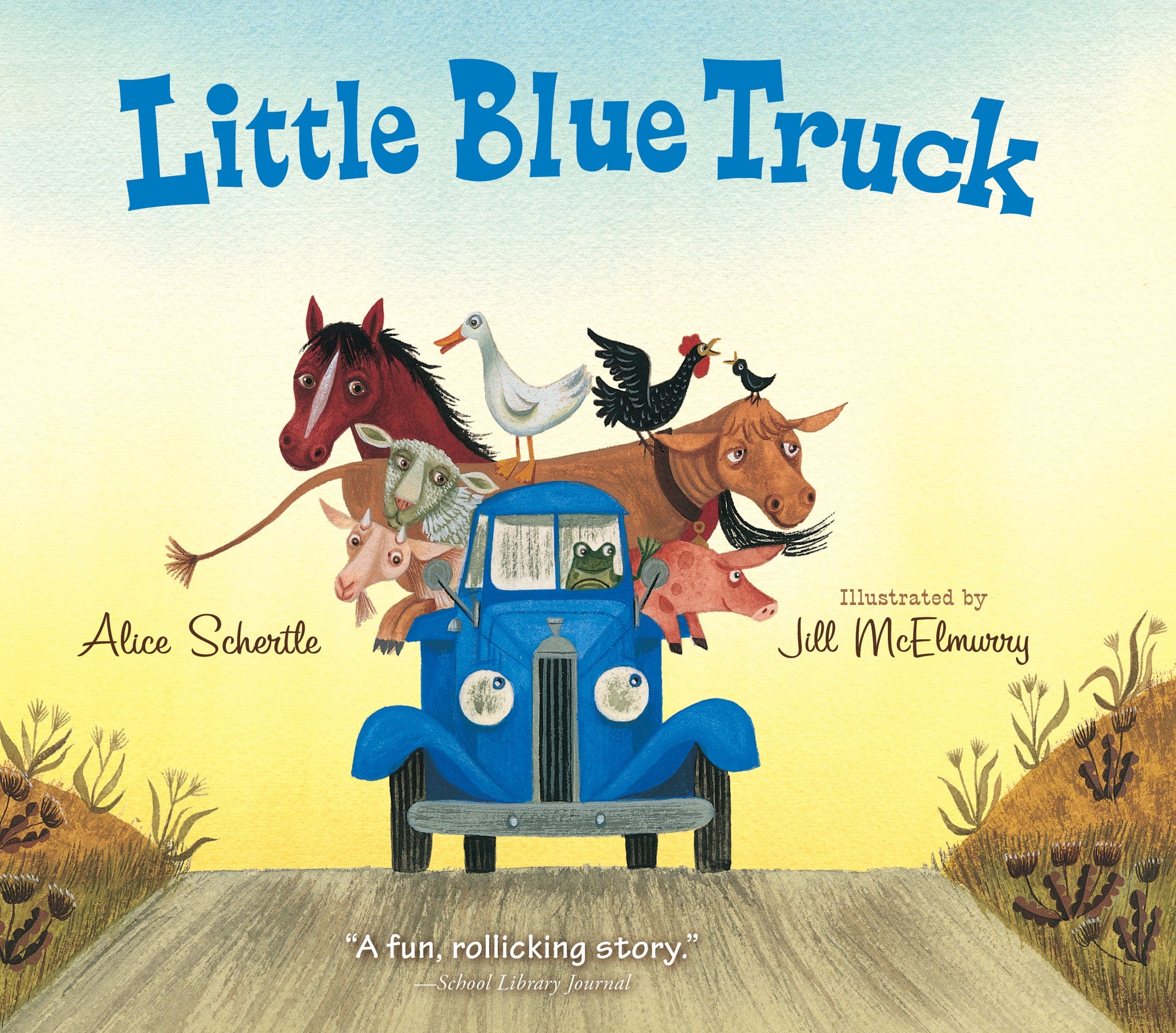 Little Blue Truck Hardcover Houghton Mifflin Harcourt Lil Tulips