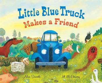 Little Blue Truck Makes a Friend Houghton Mifflin Harcourt Lil Tulips