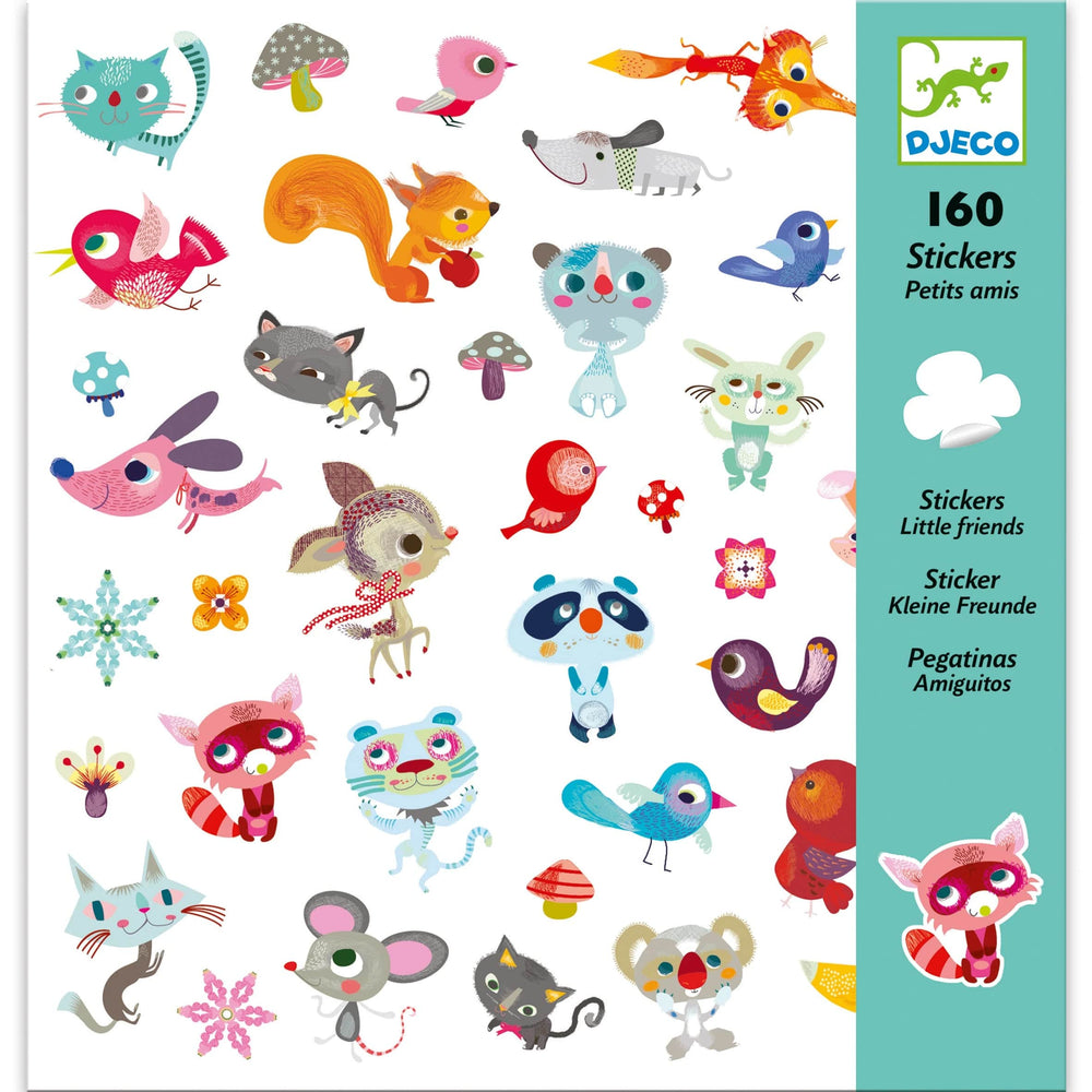 Little Friends Sticker Sheets Djeco Lil Tulips