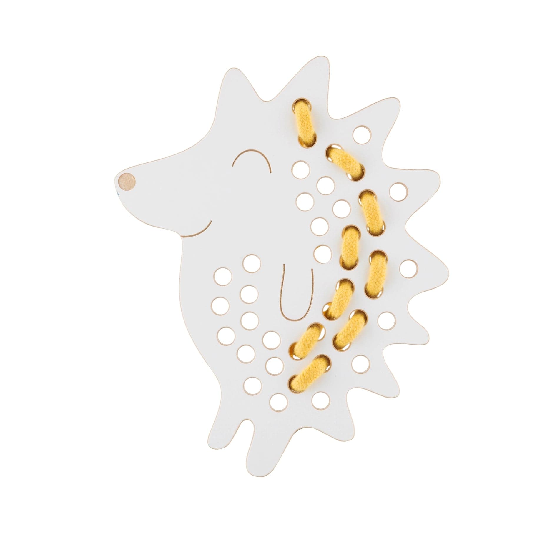 Little Hedgehog, Wooden Lacing Toy Milin Lil Tulips