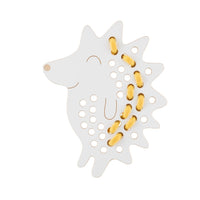 Little Hedgehog, Wooden Lacing Toy Milin Lil Tulips