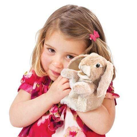 Little Lop Rabbit Hand Puppet Folkmanis Puppets Folkmanis Puppets Lil Tulips
