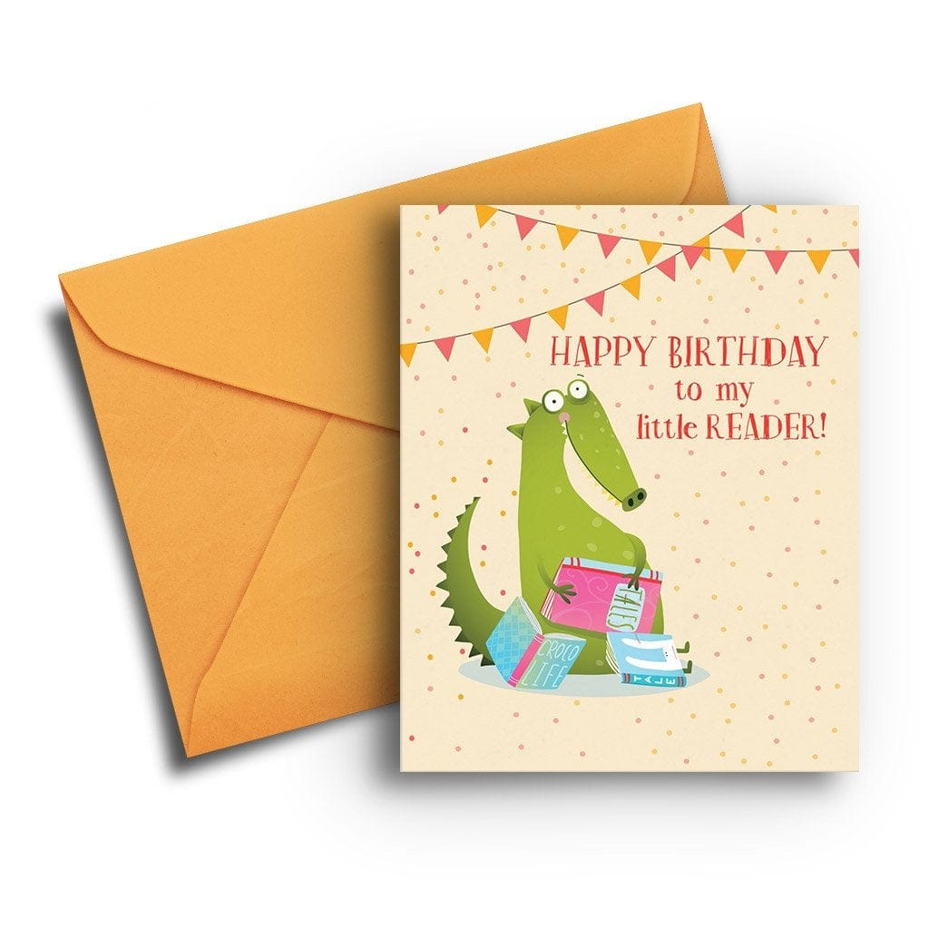 Little Reader Birthday Card Fresh Frances Greeting Cards Lil Tulips