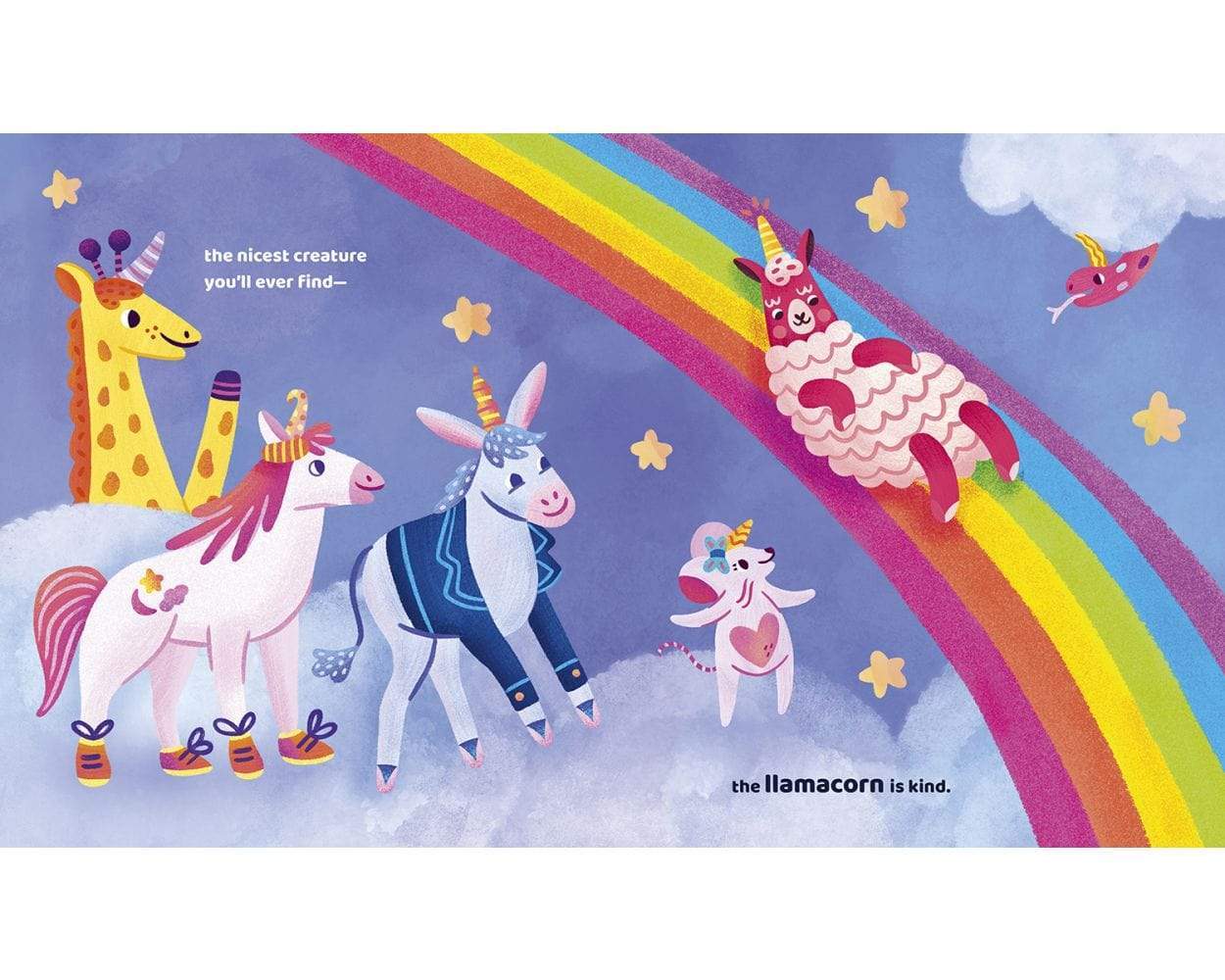 Llamacorn Is Kind Gibbs-Smith Lil Tulips