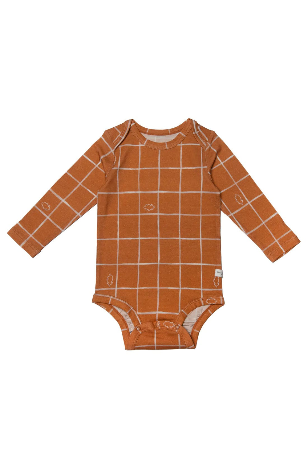 Long Sleeve Bodysuit - Oak Leaves LouLou Lollipop Lil Tulips