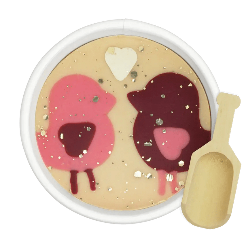 Love Birds Large Scoop Dough Land of Dough Lil Tulips