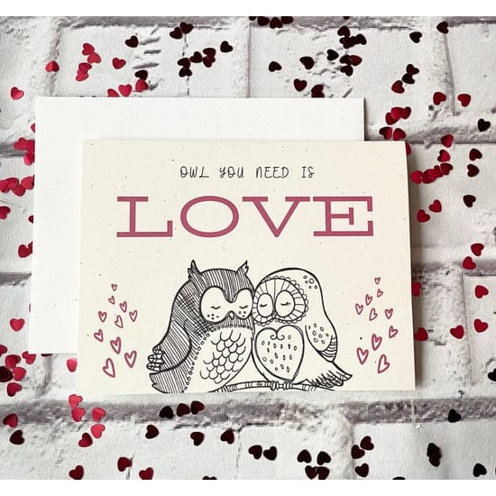 Love Card | Owl You Need Notably Paper Company Lil Tulips