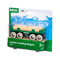 Lumber Loading Wagon Brio Model Trains & Train Sets Lil Tulips