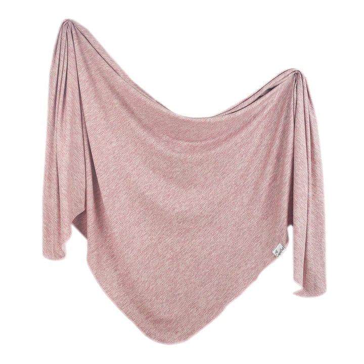 Maeve Knit Swaddle Blanket Copper Pearl Lil Tulips