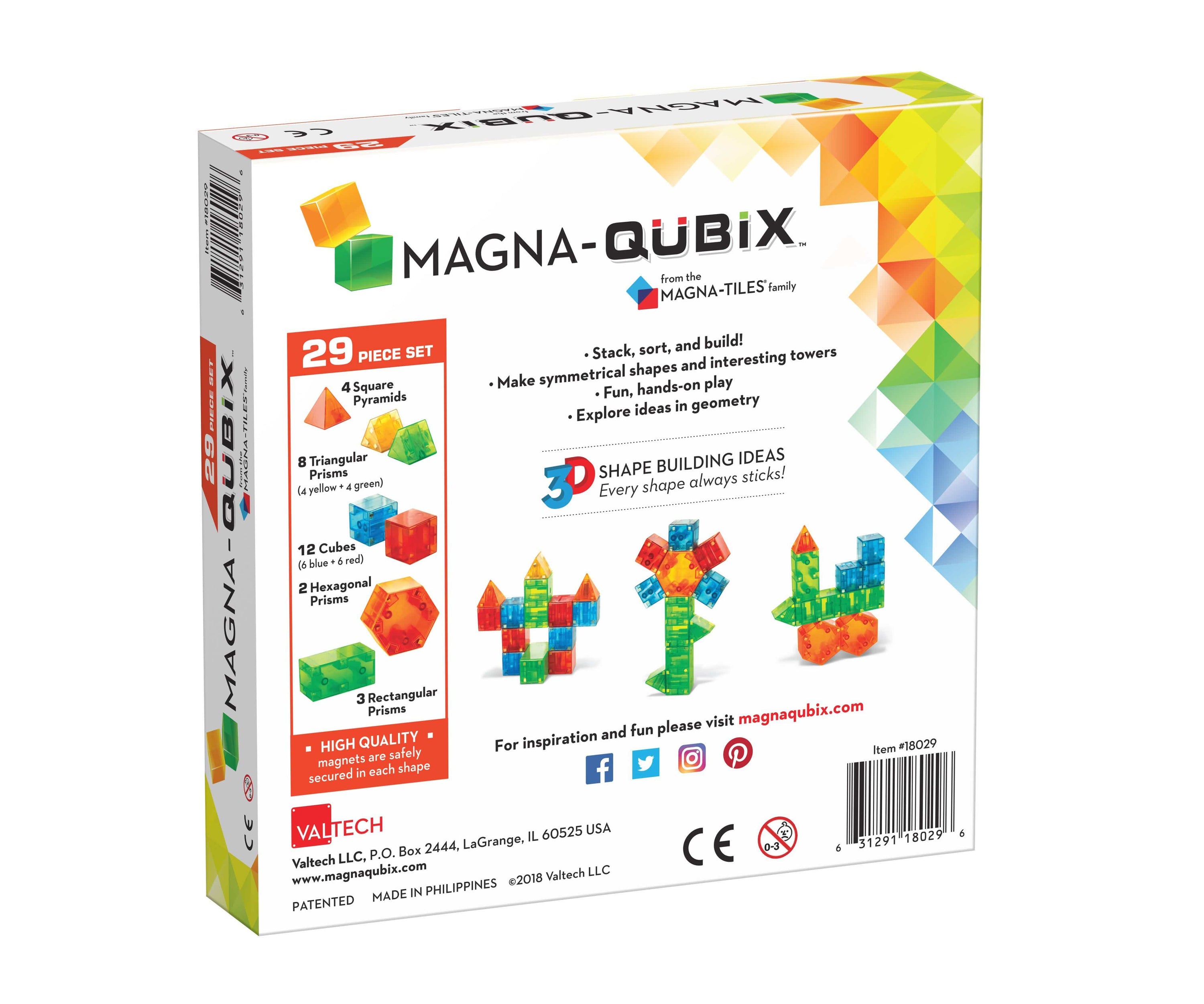 Magna-Qubix™ 29-Piece Set Magna-Tiles Lil Tulips