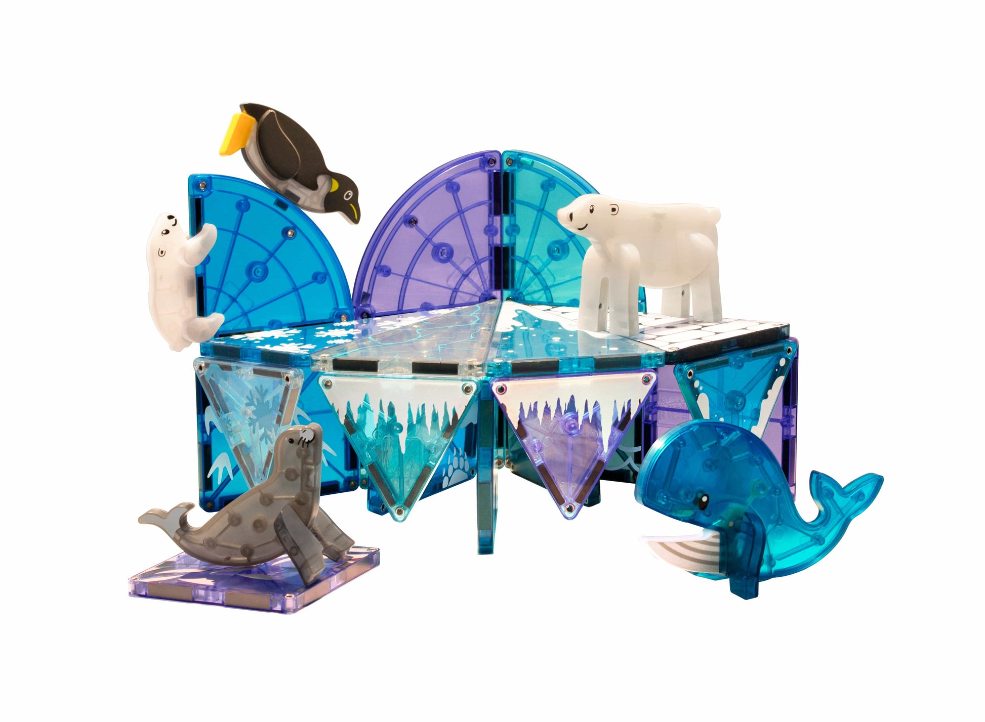 Magna-Tiles® Arctic Animals 25-Piece Set Magna-Tiles Lil Tulips