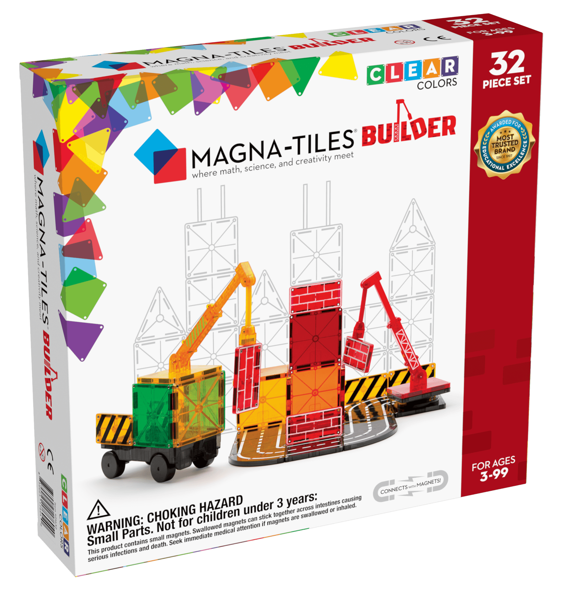 Magna-Tiles® Builder 32-Piece Set Magna-Tiles Lil Tulips