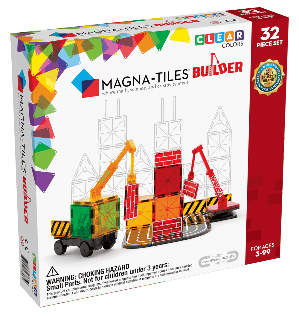 Magna-Tiles® Builder 32-Piece Set Magna-Tiles Lil Tulips