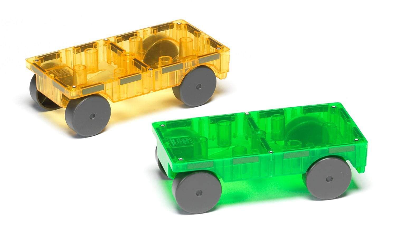 Magna-Tiles® Cars 2 Piece Expansion Set Magna-Tiles Lil Tulips