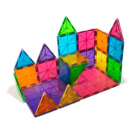 Magna-Tiles® Clear Colors 32 Piece Set Magna-Tiles Lil Tulips