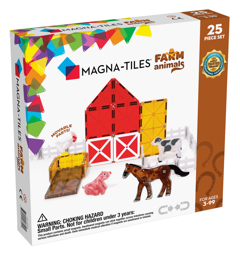 Magna-Tiles® Farm Animals 25-Piece Set Magna-Tiles Lil Tulips