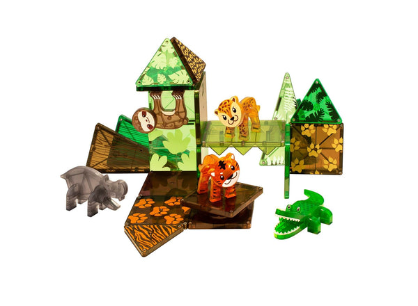 Magna-Tiles® Jungle Animals 25-Piece Set Magna-Tiles Lil Tulips
