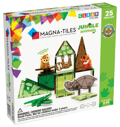 Magna-Tiles® Jungle Animals 25-Piece Set Magna-Tiles Lil Tulips
