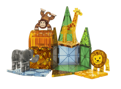 Magna-Tiles® Safari Animals 25-Piece Set Magna-Tiles Lil Tulips