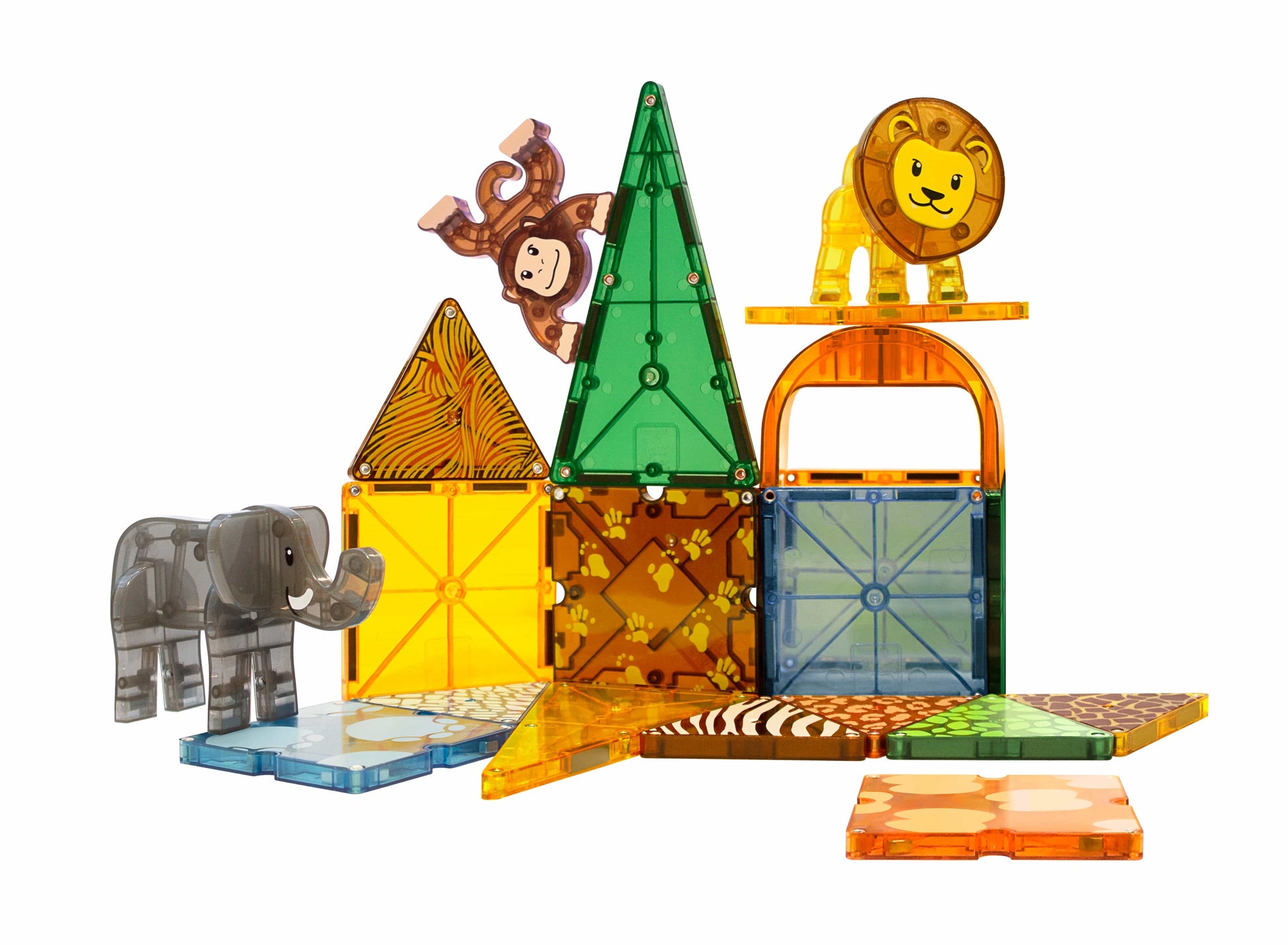 Magna-Tiles® Safari Animals 25-Piece Set Magna-Tiles Lil Tulips