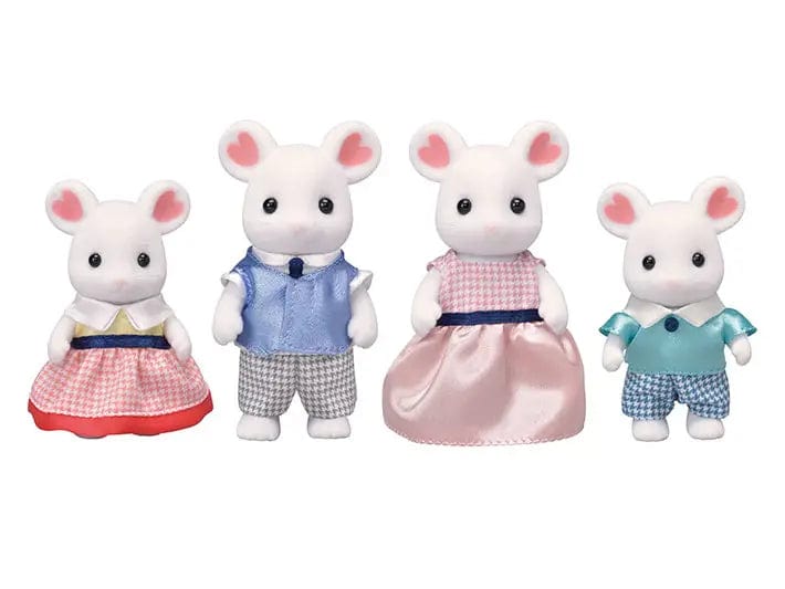 Marshmallow Mouse Family Calico Critter Lil Tulips