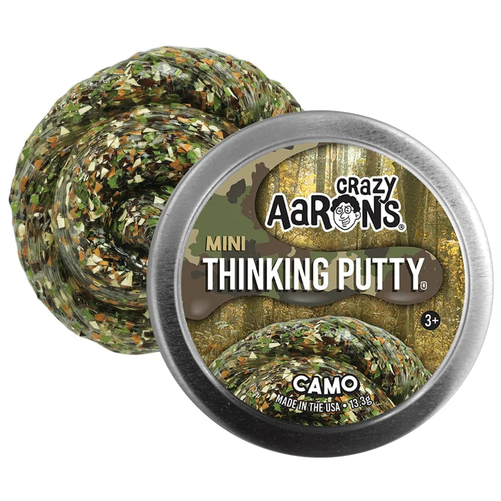 Mini 2" Camo Putty Crazy Aaron's Putty World Lil Tulips