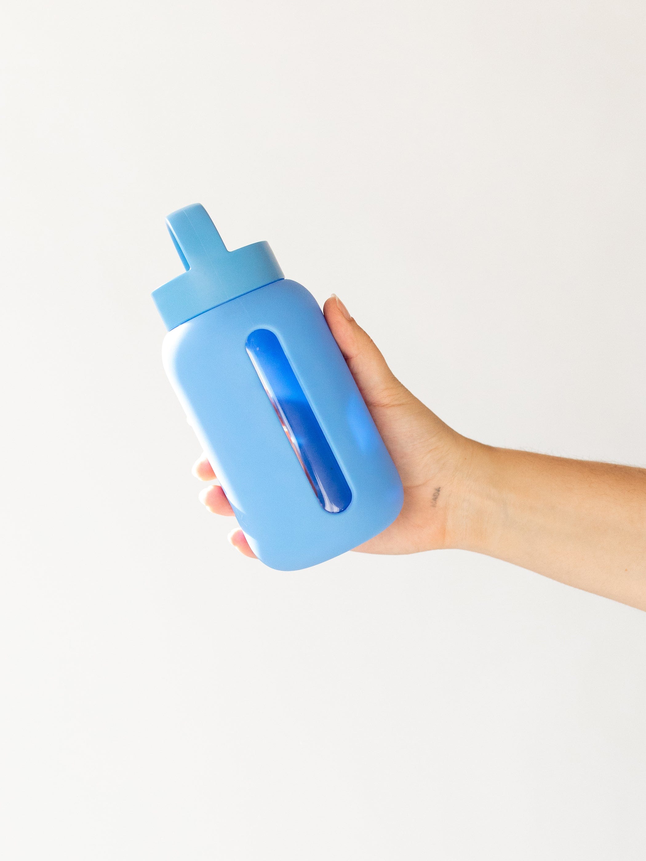 Mini Bottle | 17oz - Cornflower bink Water Bottles Lil Tulips