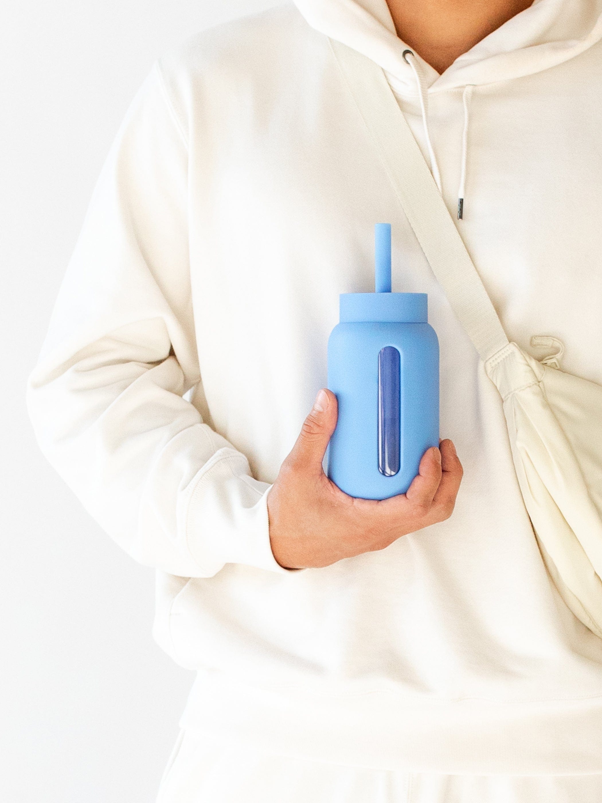 Mini Bottle | 17oz - Cornflower bink Water Bottles Lil Tulips