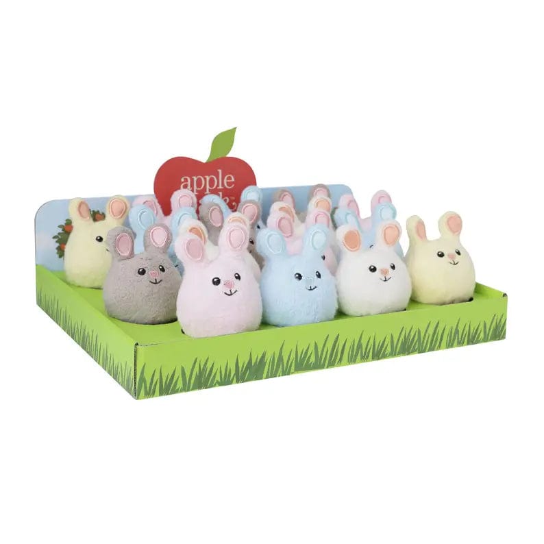 Mini Bunny Rattle (Assorted Colors) Apple Park Lil Tulips