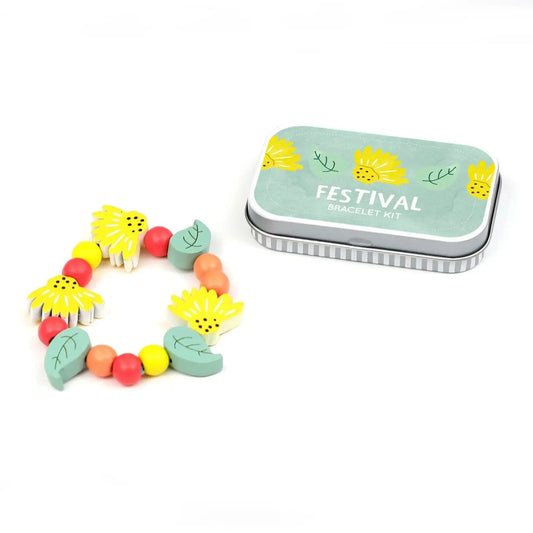 Mini Festival Bracelet Gift Kit Cotton Twist Lil Tulips