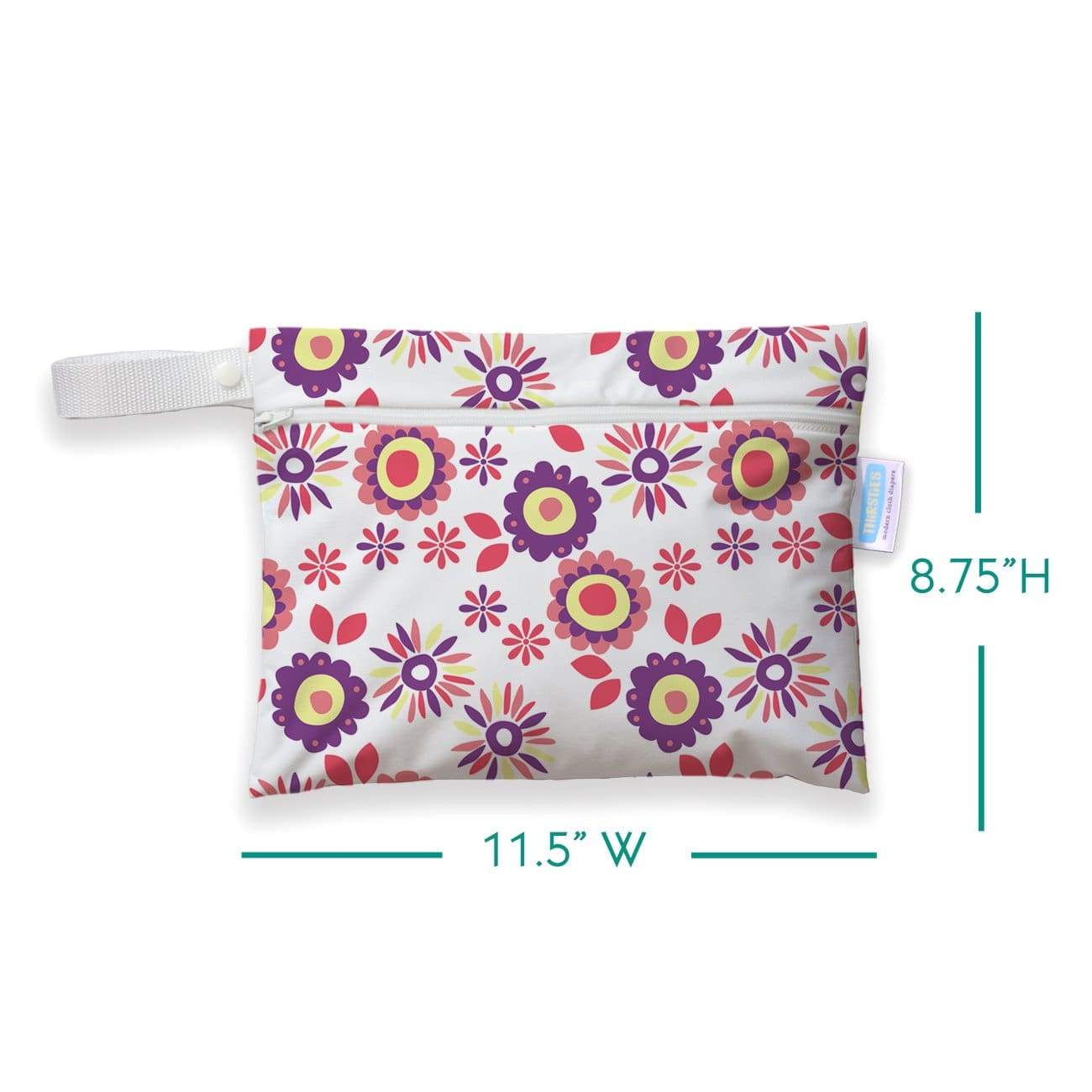 Mini Wet Bag - Alice Brights Thirsties Lil Tulips