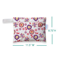 Mini Wet Bag - Alice Brights Thirsties Lil Tulips