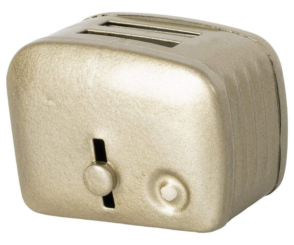 Miniature Toaster & Bread - Silver Maileg Lil Tulips
