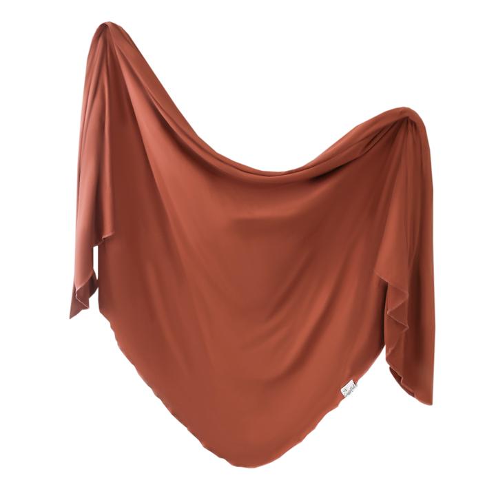 Moab Knit Swaddle Blanket Copper Pearl Lil Tulips