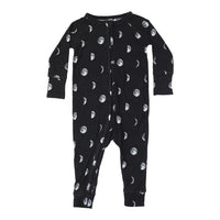 Moon Phases Ribbed Zip Romper Brave Little Ones Lil Tulips