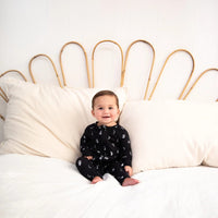 Moon Phases Ribbed Zip Romper Brave Little Ones Lil Tulips