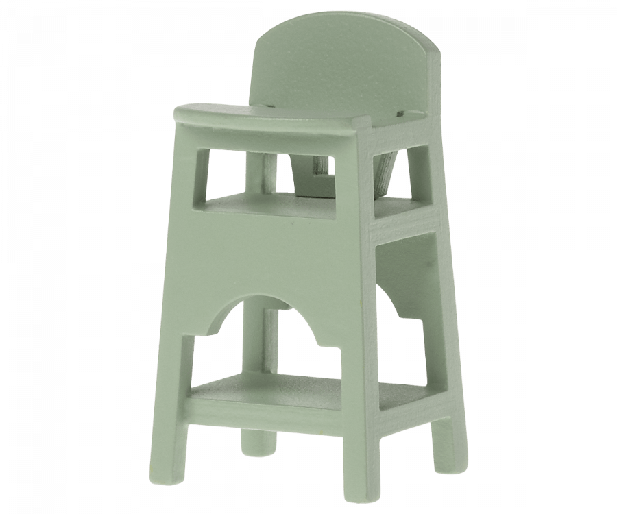 Mouse High Chair - Mint Maileg Lil Tulips