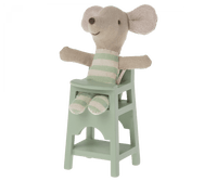 Mouse High Chair - Mint Maileg Lil Tulips