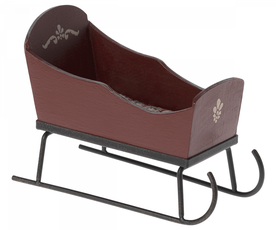 Mouse Sleigh - Red Maileg Lil Tulips