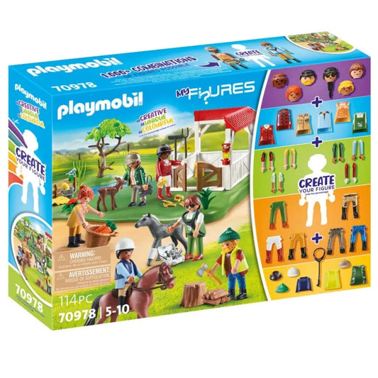 My Figures: Horse Ranch 70978 Playmobil Toys Lil Tulips