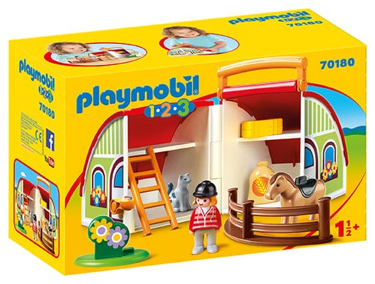 My Take Along Barn Playmobil Lil Tulips