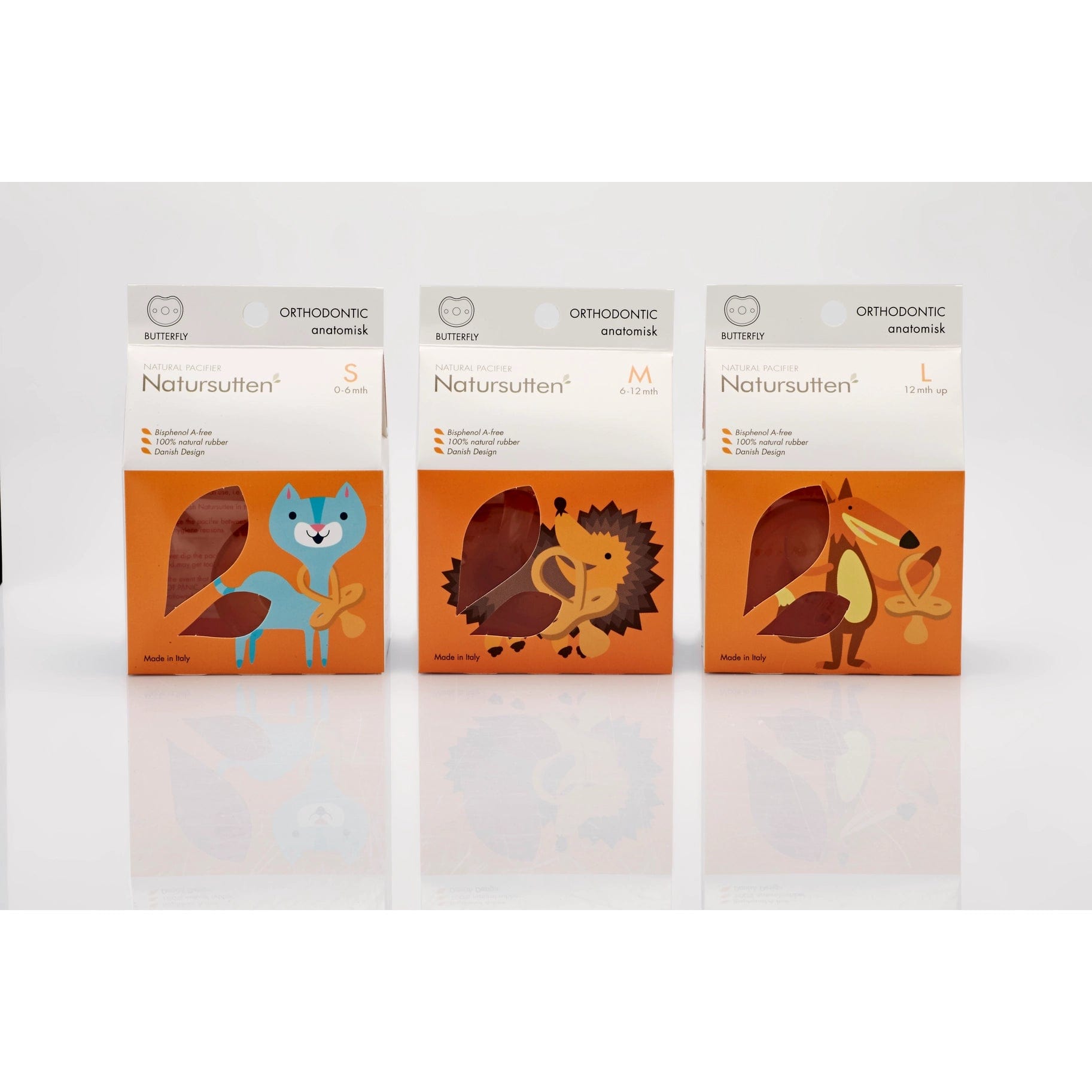 Natursutten® Butterfly Ortho Pacifier Natursutten Natursutten Lil Tulips