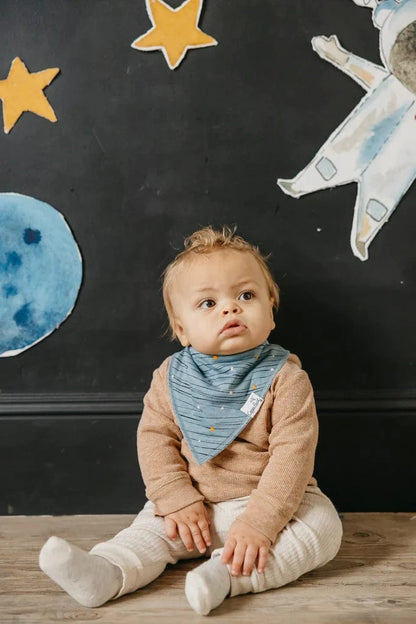 Neil Baby Bandana Bibs Copper Pearl Lil Tulips