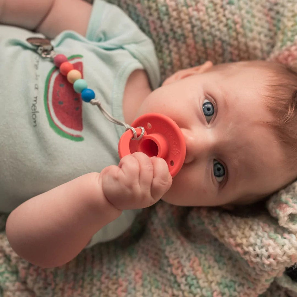 OLI Pacifier - Sherbet Oli Pacifier Pacifiers & Teethers Lil Tulips