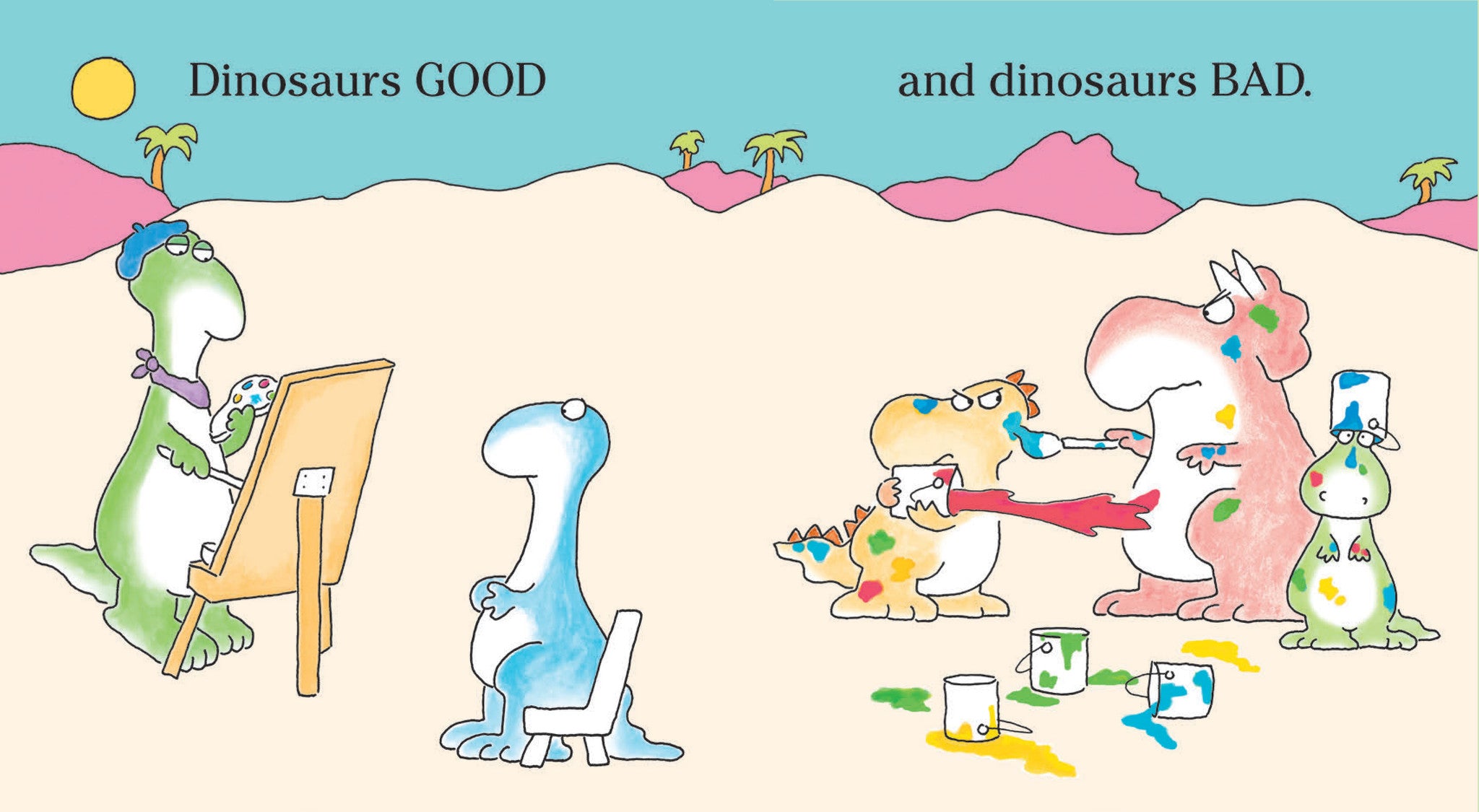Oh My Oh My Oh My Dinosaurs! - Board Book
