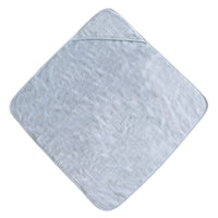 Organic Cotton Baby Hooded Towel (Baby Blue) Mushie Lil Tulips